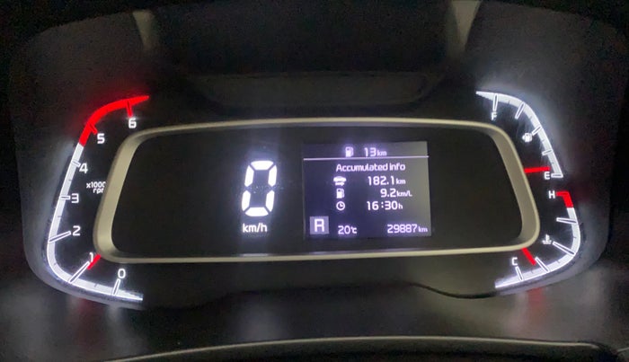 2022 KIA SONET HTX 1.5 AT, Diesel, Automatic, 29,856 km, Odometer Image