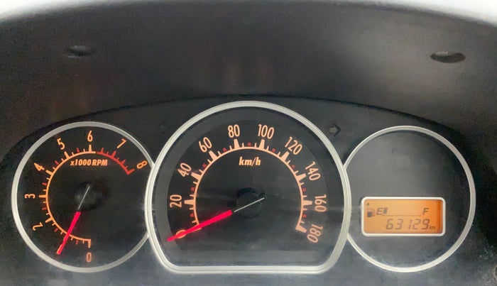 2010 Maruti Alto K10 VXI, Petrol, Manual, 63,129 km, Odometer Image