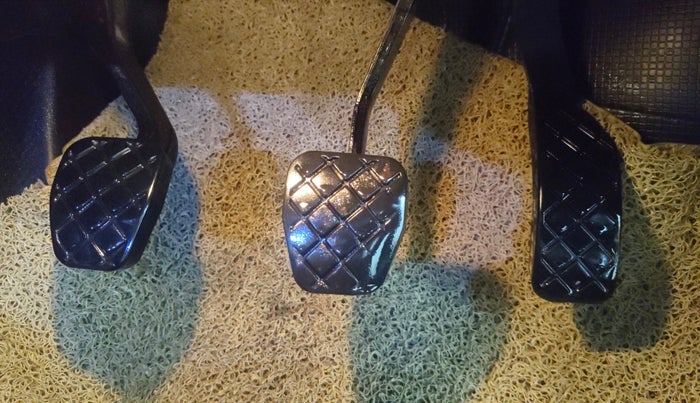 2018 Skoda Rapid STYLE 1.5 TDI, Diesel, Manual, 1,02,729 km, Pedals