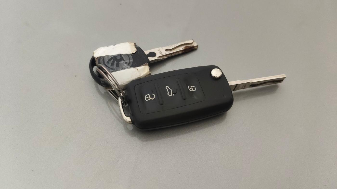 2018 Skoda Rapid STYLE 1.5 TDI, Diesel, Manual, 1,02,729 km, Key Close Up