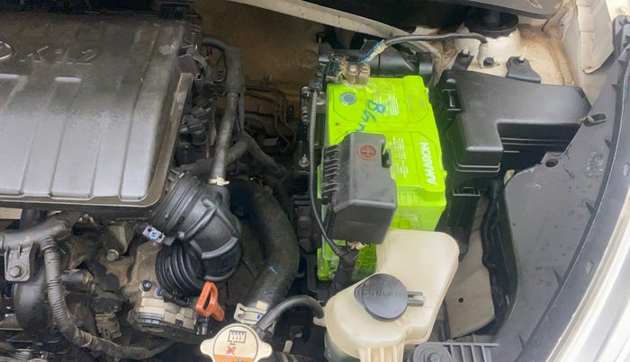 2017 Hyundai Grand i10 MAGNA AT 1.2 KAPPA VTVT, Petrol, Automatic, 17,014 km, Engine View - Left