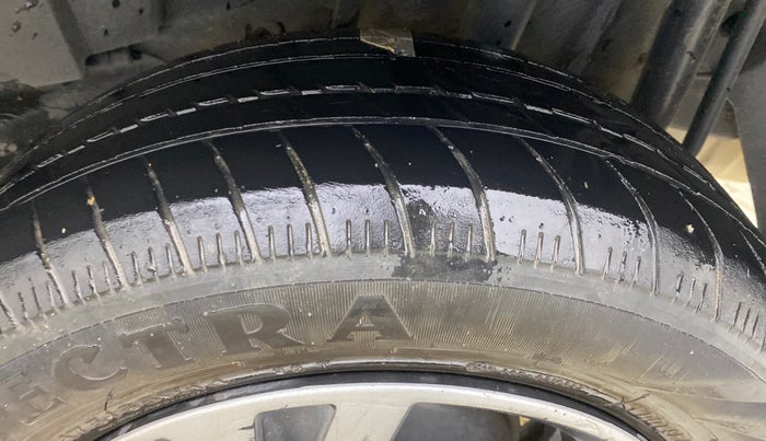 2022 Tata TIGOR XZ PLUS CNG, CNG, Manual, 75,845 km, Left Rear Tyre Tread