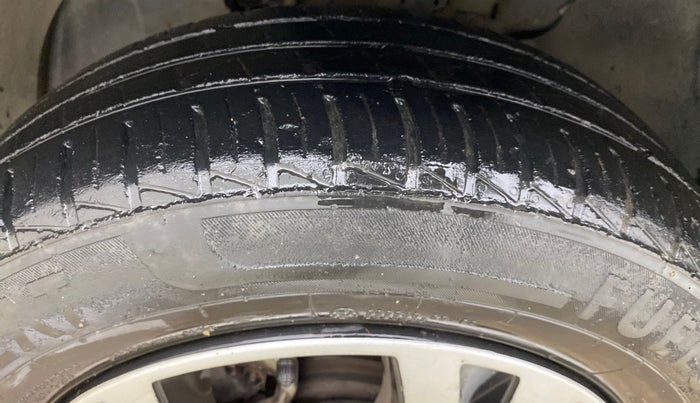 2022 Tata TIGOR XZ PLUS CNG, CNG, Manual, 75,845 km, Left Front Tyre Tread