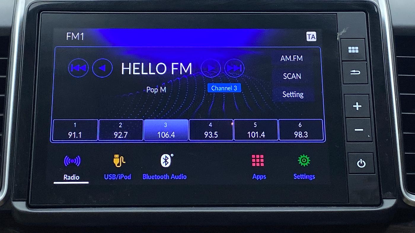2020 Honda City ZX CVT, Petrol, Automatic, 19,818 km, Infotainment System