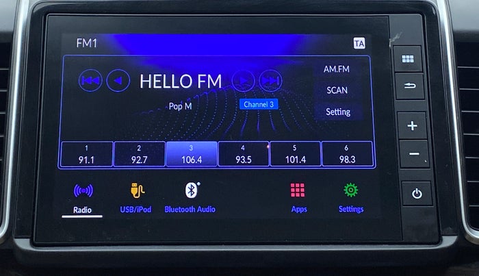 2020 Honda City ZX CVT, Petrol, Automatic, 19,818 km, Infotainment System