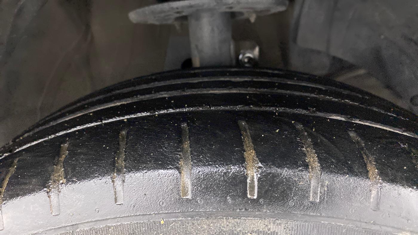 2019 Maruti Baleno ALPHA CVT PETROL 1.2, Petrol, Automatic, 50,056 km, Right Front Tyre Tread