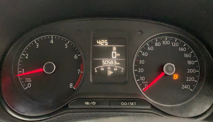 2016 Volkswagen Ameo HIGHLINE1.2L, Petrol, Manual, 50,541 km, Odometer Image