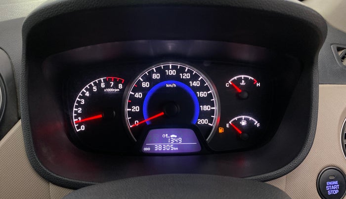 2017 Hyundai Grand i10 ASTA 1.2 KAPPA VTVT, CNG, Manual, 38,264 km, Odometer Image