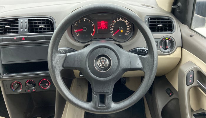 2012 Volkswagen Vento TRENDLINE PETROL, Petrol, Manual, 76,176 km, Steering Wheel Close Up