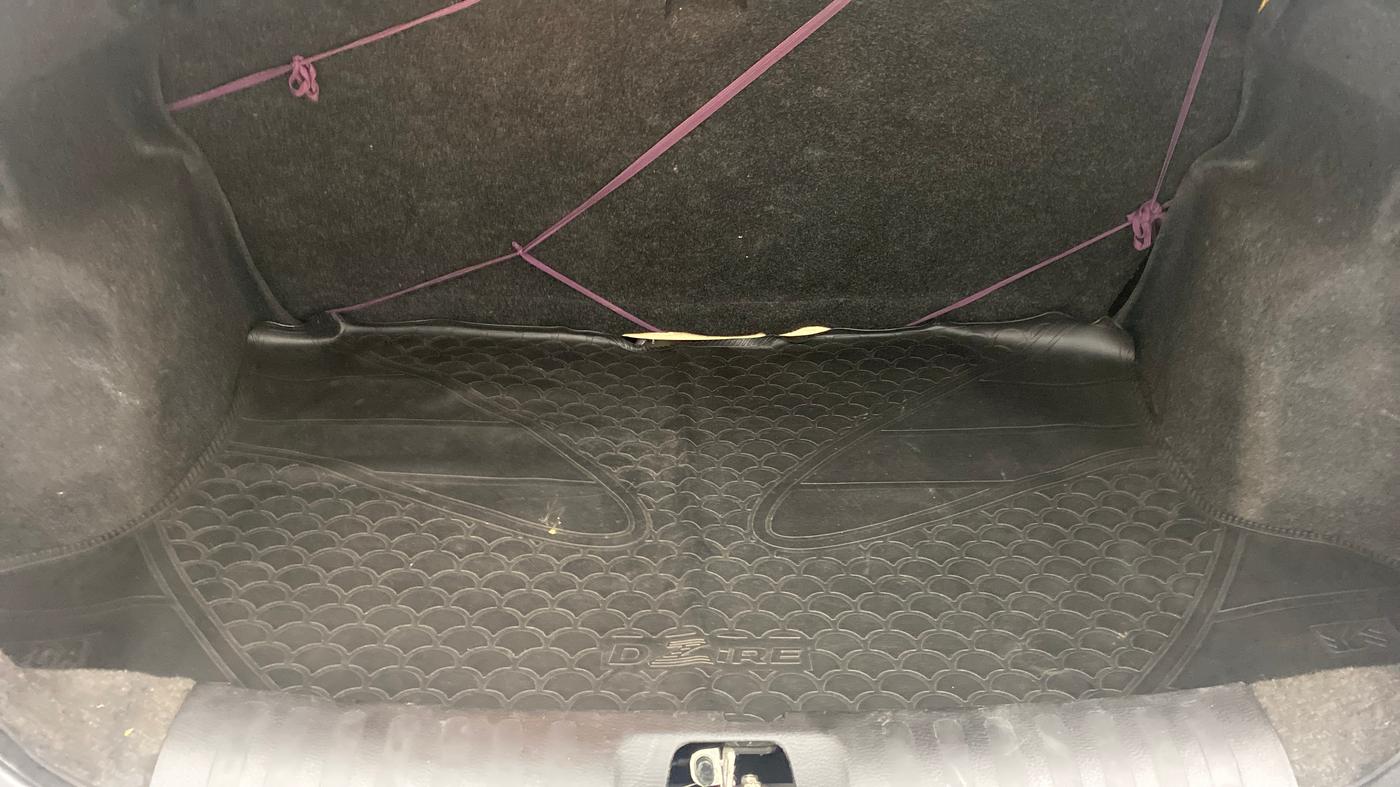 2013 Maruti Swift Dzire VXI, Petrol, Manual, 56,850 km, Boot Inside