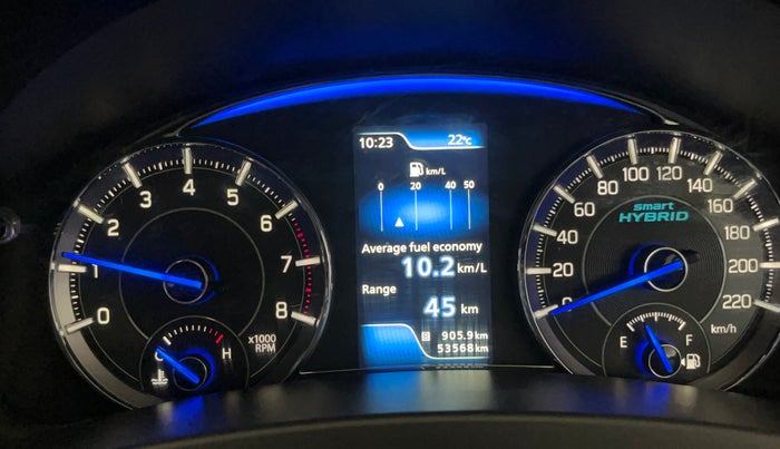 2021 Maruti Ciaz DELTA 1.5 SHVS MT PETROL, Petrol, Manual, 53,621 km, Odometer Image