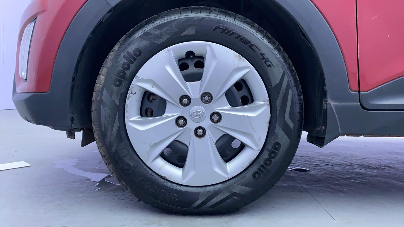 2016 Hyundai Creta S 1.6 PETROL, Petrol, Manual, 63,623 km, Left Front Wheel