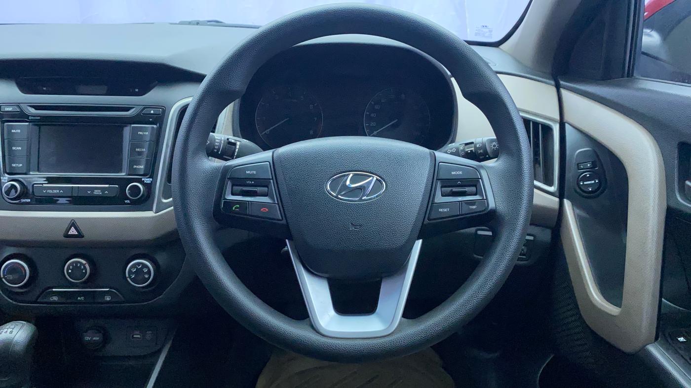 2016 Hyundai Creta S 1.6 PETROL, Petrol, Manual, 63,623 km, Steering Wheel Close Up