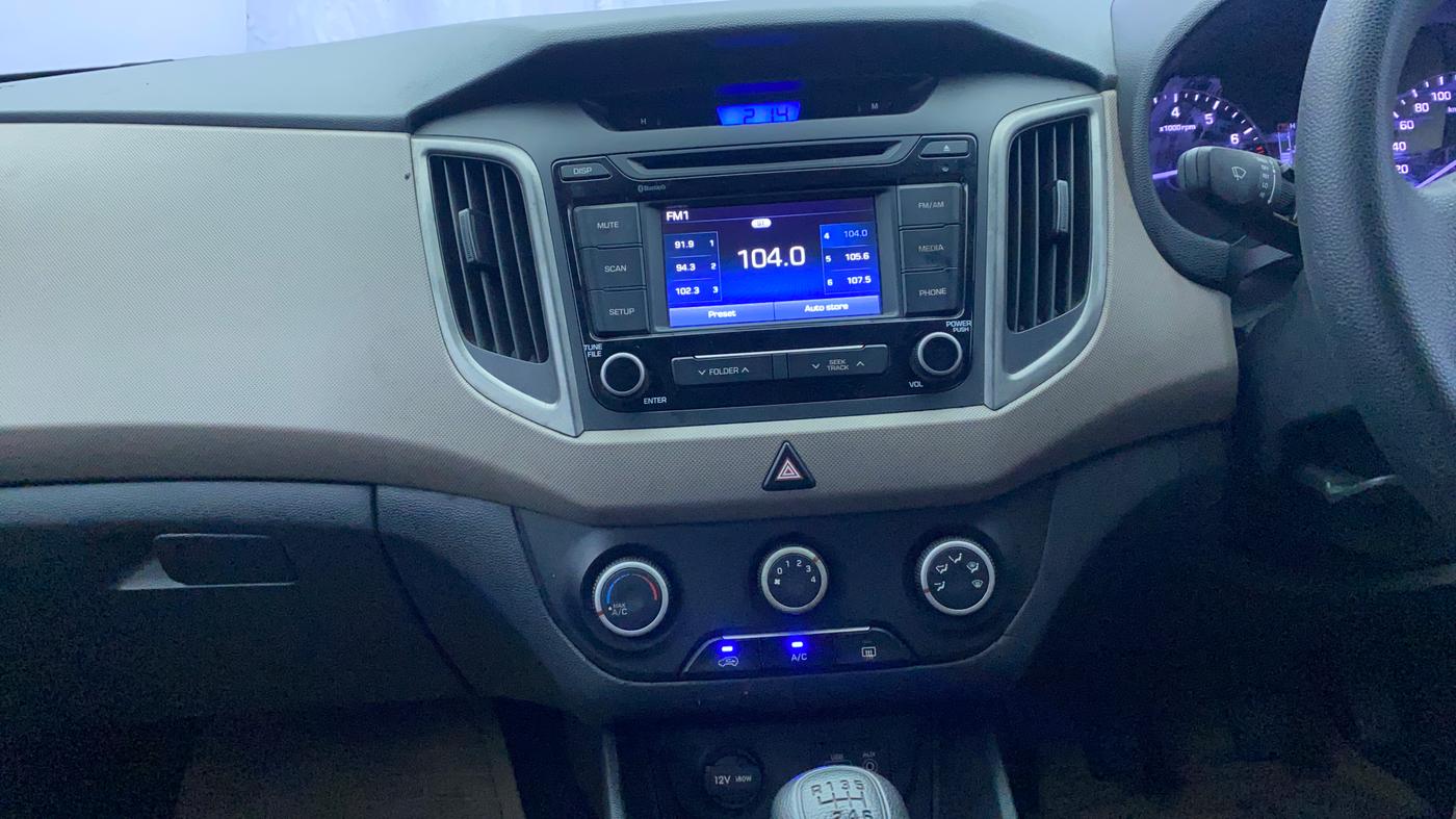 2016 Hyundai Creta S 1.6 PETROL, Petrol, Manual, 63,623 km, Air Conditioner