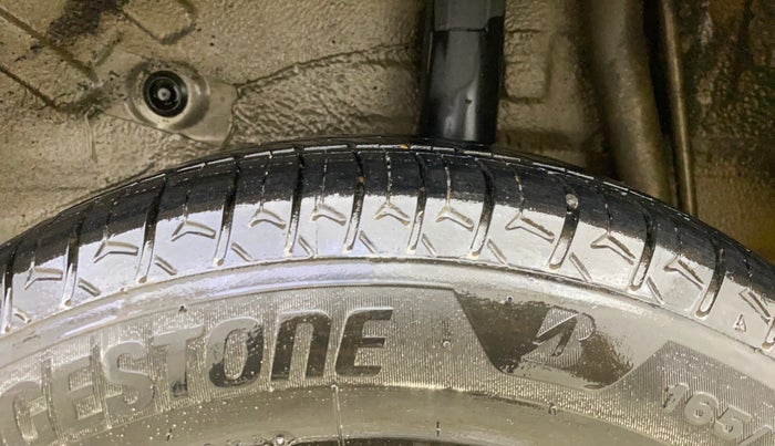 2015 Maruti Celerio VXI CNG, CNG, Manual, 50,251 km, Left Rear Tyre Tread