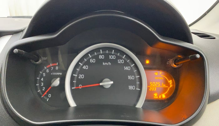 2015 Maruti Celerio VXI CNG, CNG, Manual, 50,251 km, Odometer Image