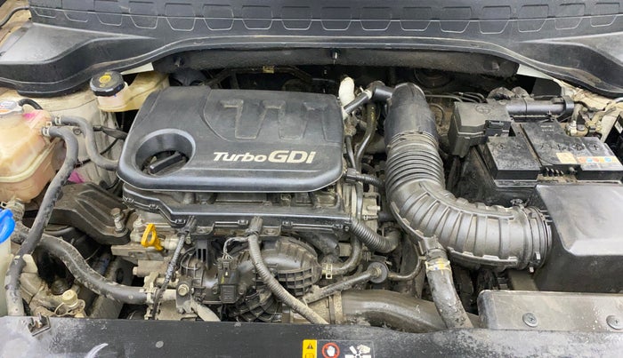 2022 KIA SONET HTX 1.0 IMT, Petrol, Manual, 35,032 km, Engine View