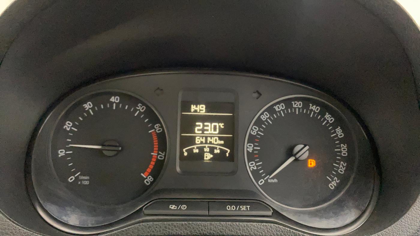 2020 Skoda Rapid ACTIVE 1.0 TSI, Petrol, Manual, 64,140 km, Odometer Image