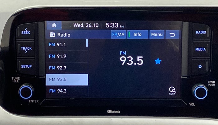 2020 Hyundai GRAND I10 NIOS SPORTZ PETROL, Petrol, Manual, 27,323 km, Infotainment System
