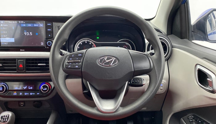 2020 Hyundai GRAND I10 NIOS SPORTZ PETROL, Petrol, Manual, 27,323 km, Steering Wheel Close Up
