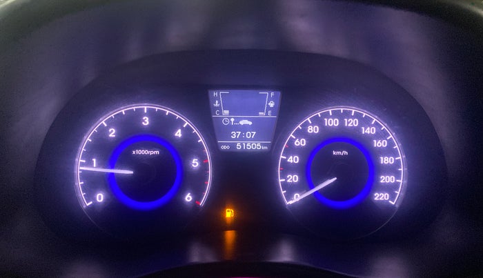 2014 Hyundai Verna FLUIDIC 1.6 CRDI SX OPT, Diesel, Manual, 51,472 km, Odometer Image