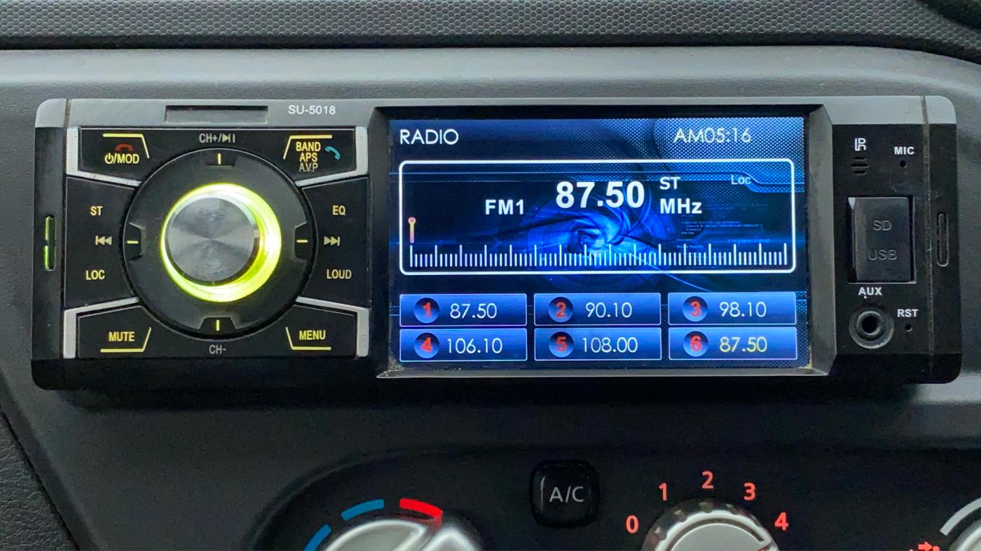 2018 Datsun Redi Go A, Petrol, Manual, 24,492 km, Infotainment System