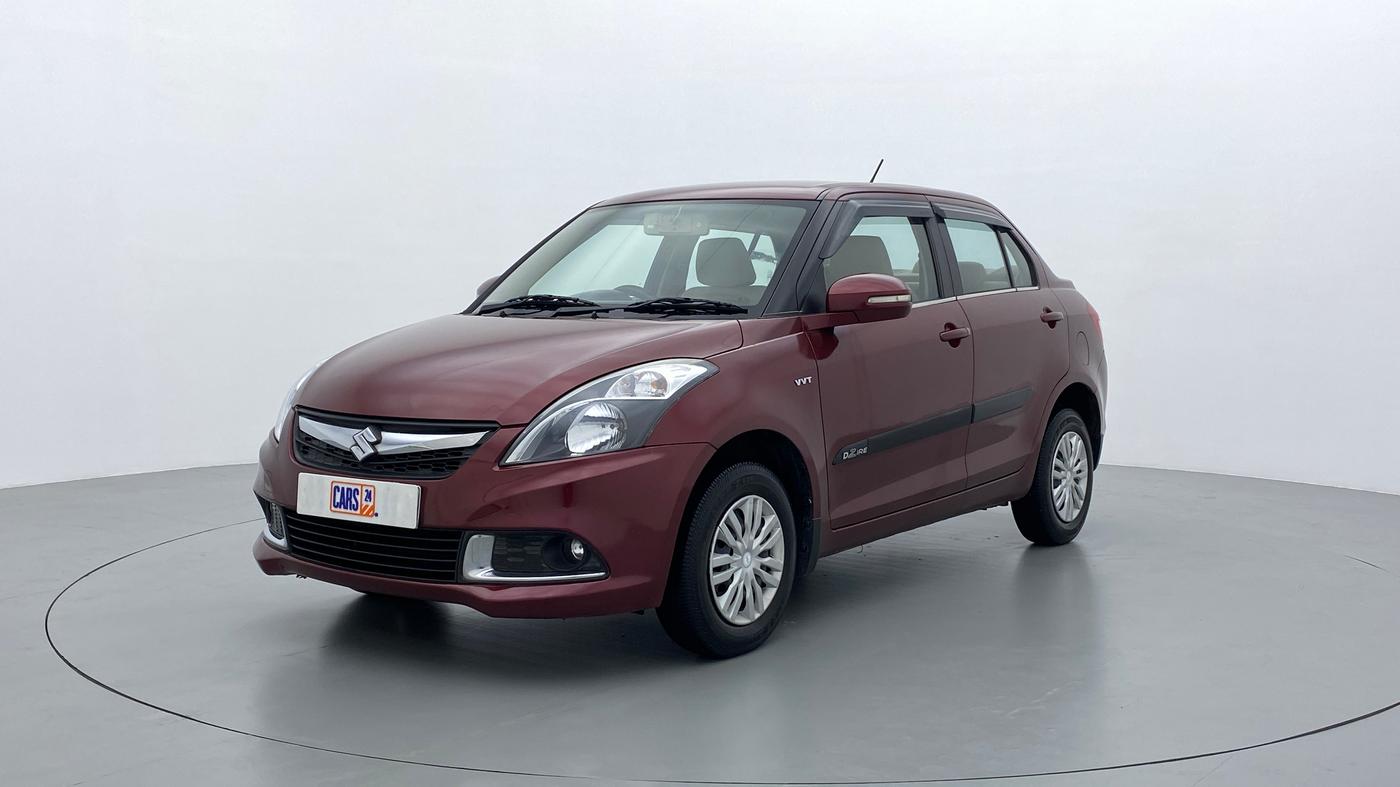 2015 Maruti Swift Dzire VXI 1.2 BS IV, Petrol, Manual, 48,858 km, Left Front Diagonal (45- Degree) View