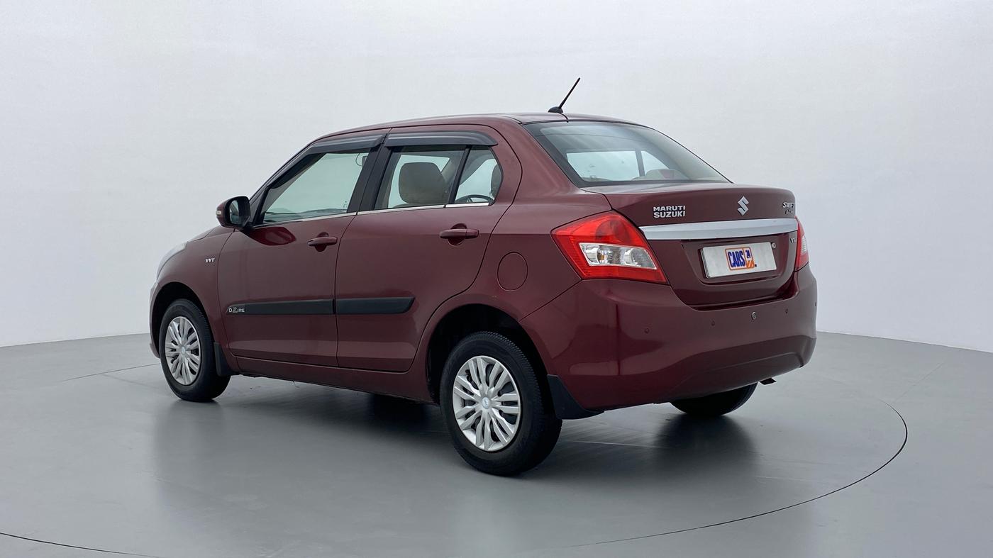 2015 Maruti Swift Dzire VXI 1.2 BS IV, Petrol, Manual, 48,858 km, Left Back Diagonal (45- Degree) View