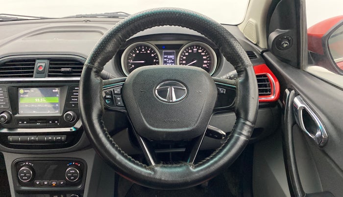 2017 Tata TIGOR XZ 1.2 REVOTRON OPT, Petrol, Manual, 62,116 km, Steering Wheel Close Up