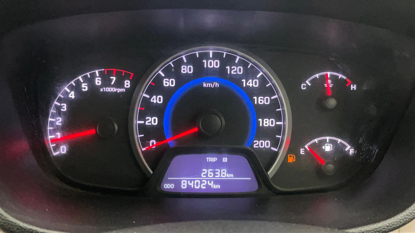 2014 Hyundai Grand i10 ASTA 1.2 KAPPA VTVT, Petrol, Manual, 83,998 km, Odometer Image