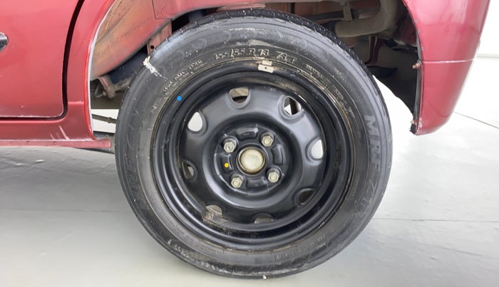 2011 Maruti Alto K10 VXI P, Petrol, Manual, 86,450 km, Left Rear Wheel