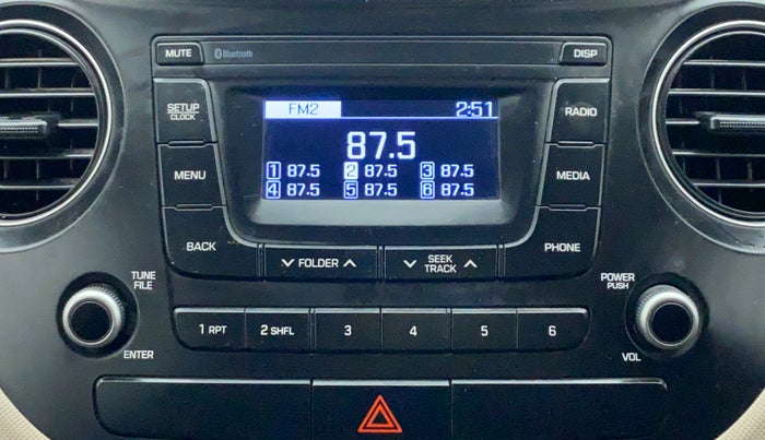 2019 Hyundai Grand i10 MAGNA CNG, CNG, Manual, 29,505 km, Infotainment System