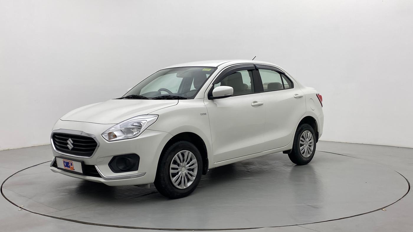 2019 Maruti Dzire VDI, Diesel, Manual, 50,758 km, Left Front Diagonal (45- Degree) View