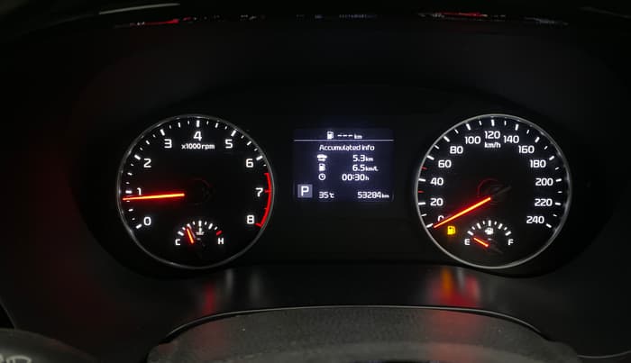 2022 KIA SELTOS  HTX IVT G, Petrol, Automatic, 53,278 km, Odometer Image