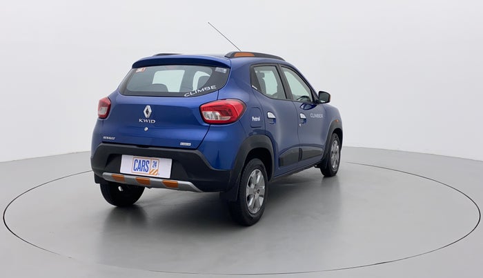 2018 Renault Kwid CLIMBER 1.0 AMT, Petrol, Automatic, 44,984 km, Right Back Diagonal