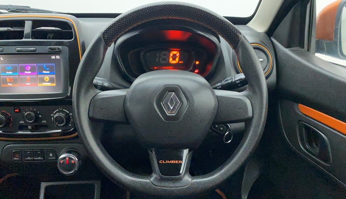 2018 Renault Kwid CLIMBER 1.0 AMT, Petrol, Automatic, 44,984 km, Steering Wheel Close Up