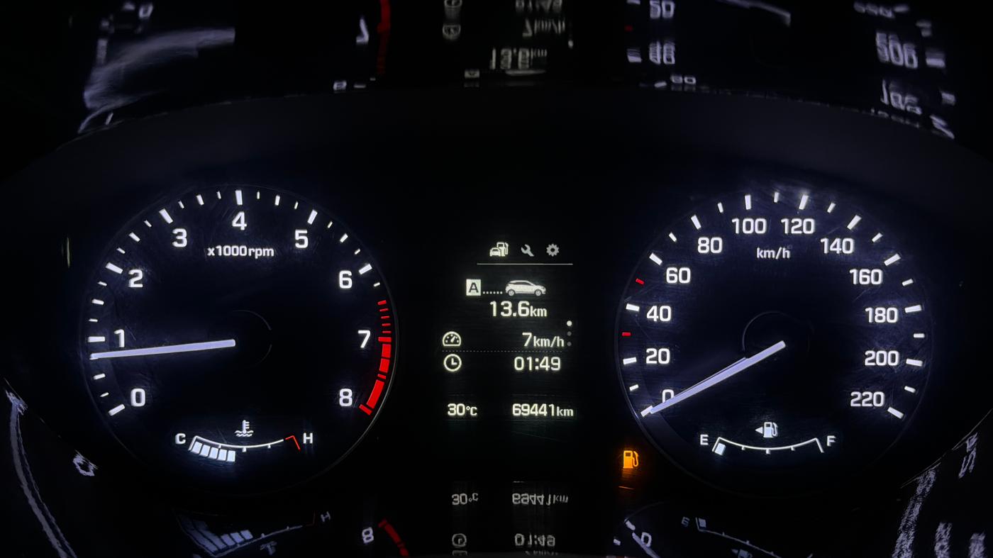2015 Hyundai Elite i20 ASTA 1.2, Petrol, Manual, 69,429 km, Odometer Image