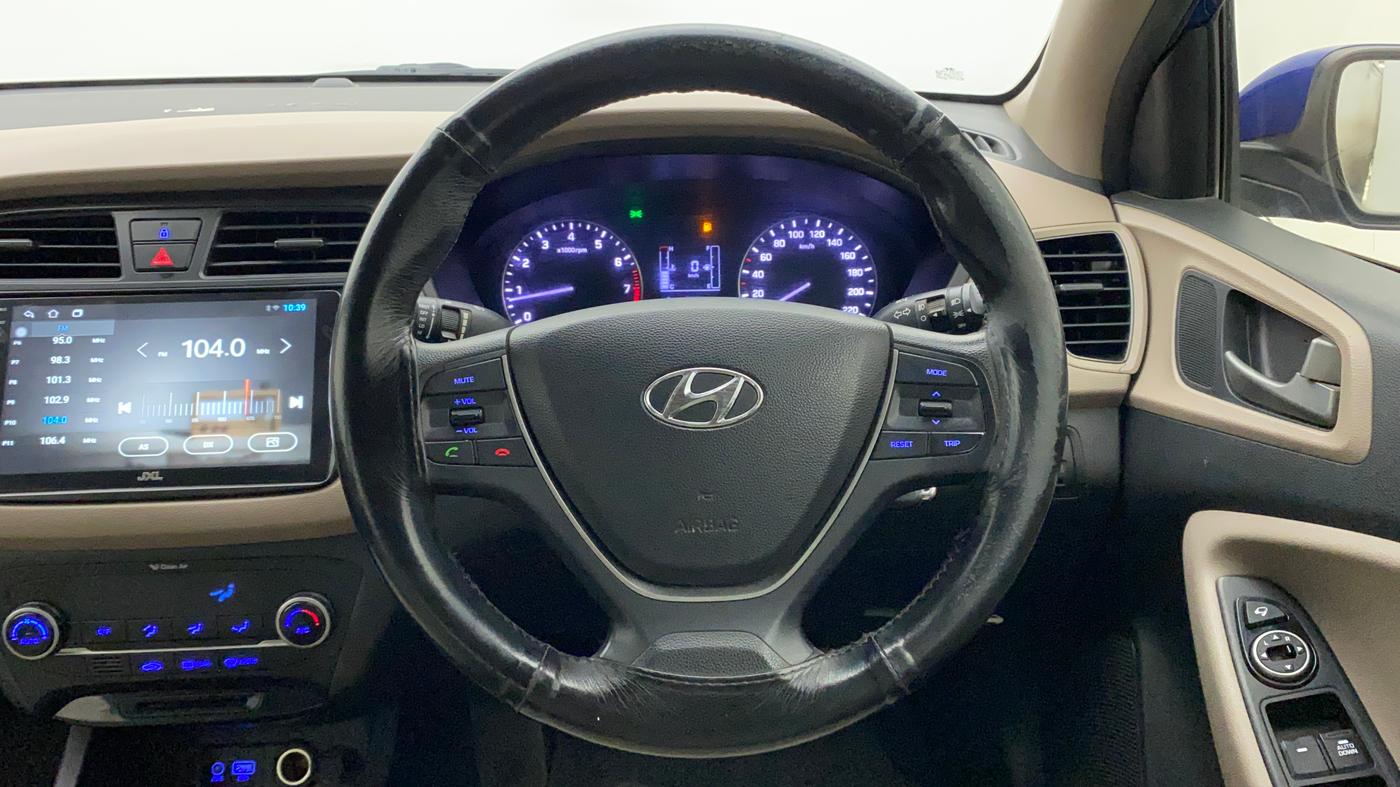 2016 Hyundai Elite i20 SPORTZ 1.2, Petrol, Manual, 70,097 km, Steering Wheel Close Up