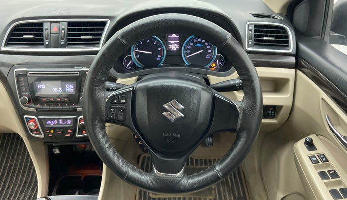 2018 Maruti Ciaz DELTA DIESEL 1.3, Diesel, Manual, 1,18,207 km, Steering Wheel Close Up