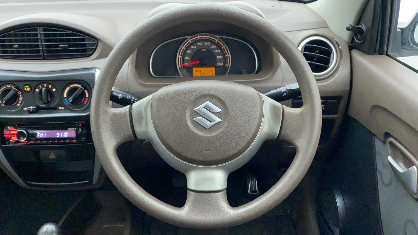 2012 Maruti Alto 800 LXI, Petrol, Manual, 44,723 km, Steering Wheel Close Up