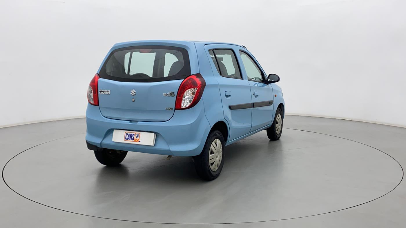 2012 Maruti Alto 800 LXI, Petrol, Manual, 44,723 km, Right Back Diagonal