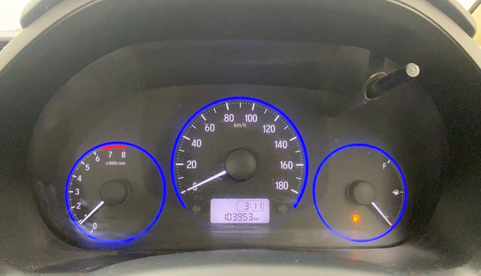 2018 Honda Amaze 1.2L I-VTEC S OPT, Petrol, Manual, 1,03,923 km, Odometer Image