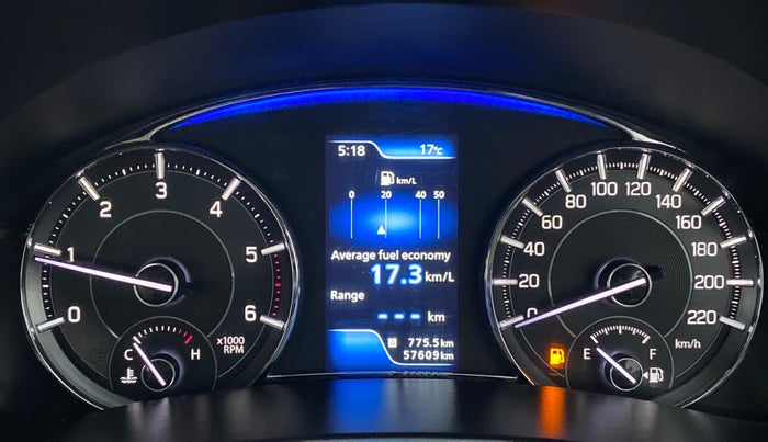 2019 Maruti Ciaz Alpha 1.5 Diesel, Diesel, Manual, 57,606 km, Odometer Image