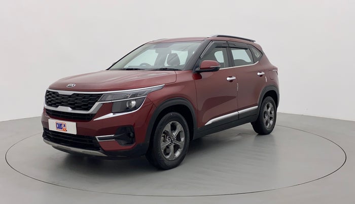 2020 KIA SELTOS HTK PLUS AT 1.5 DIESEL, Diesel, Automatic, 58,259 km, Left Front Diagonal