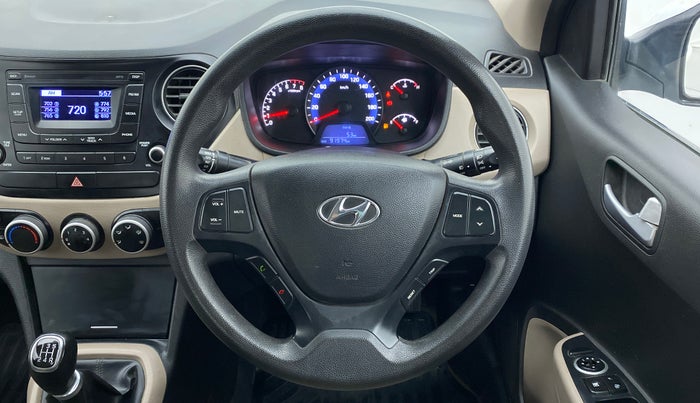 2016 Hyundai Xcent S 1.2, Petrol, Manual, 92,098 km, Steering Wheel Close Up