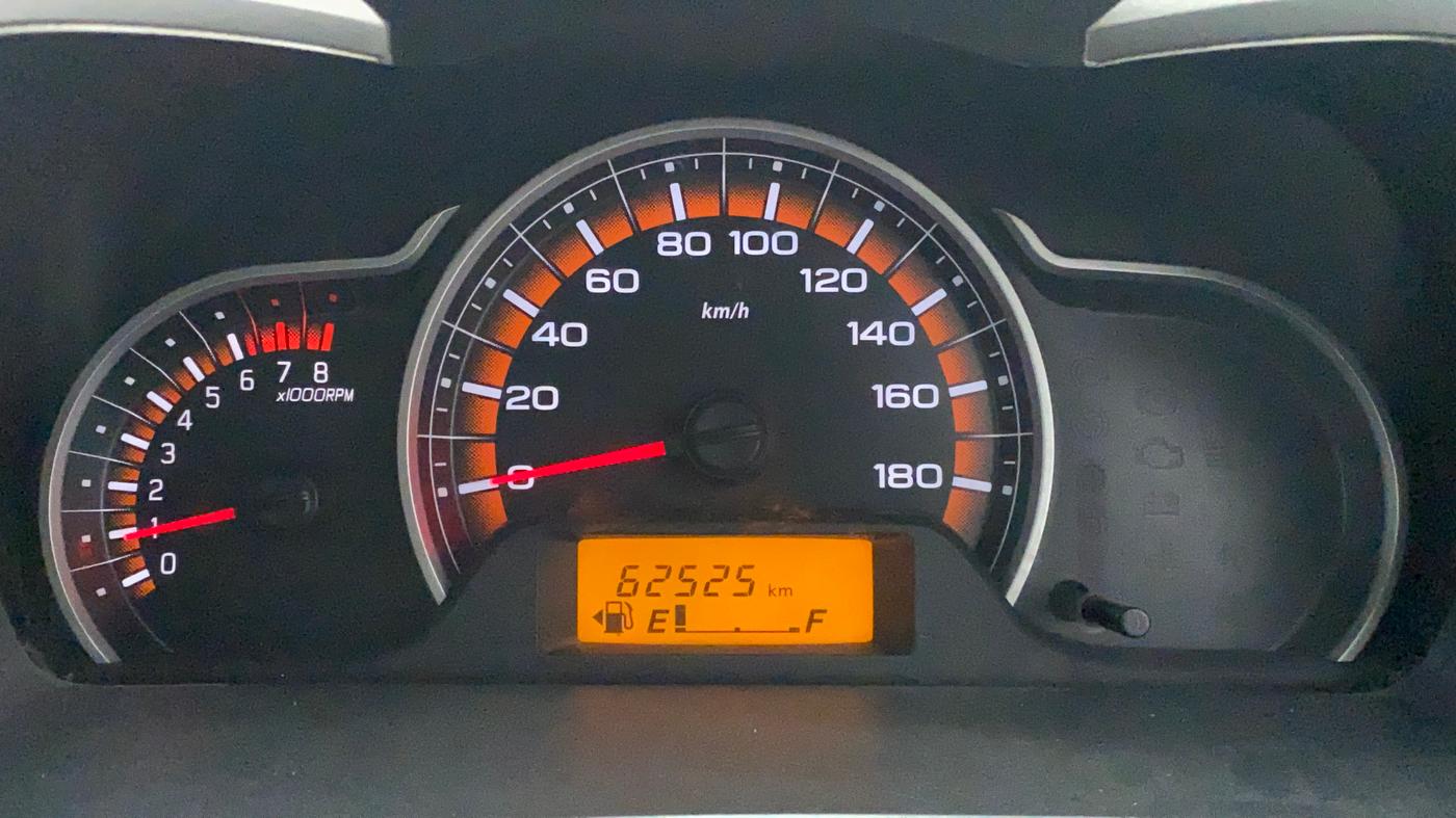 2016 Maruti Alto K10 VXI P, Petrol, Manual, 62,570 km, Odometer Image
