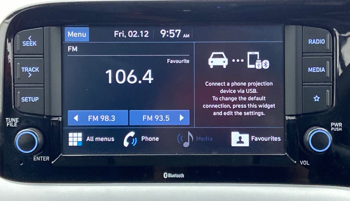 2020 Hyundai GRAND I10 NIOS SPORTZ 1.2 AT, Petrol, Automatic, 44,341 km, Infotainment System