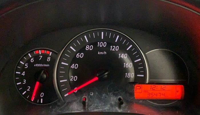 2017 Nissan Micra XV CVT, Petrol, Automatic, 35,474 km, Odometer Image