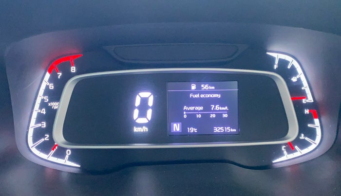 2023 KIA SONET HTK PLUS 1.0 IMT, Petrol, Manual, 32,515 km, Odometer Image