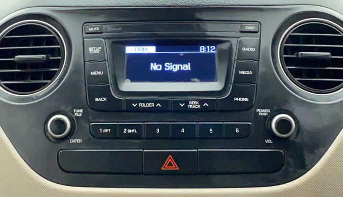 2019 Hyundai Xcent S 1.2, Petrol, Manual, 50,971 km, Infotainment System